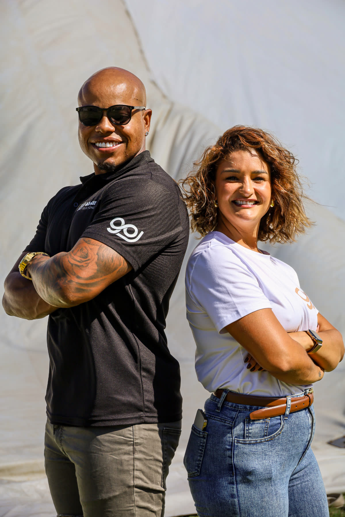 Marco and Raquel, GoLabour Solutions founders